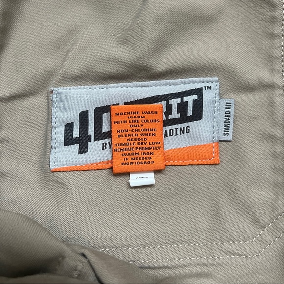 Duluth Men's 40 Grit Standard Fit Tan Cargo Pants Size 32x30 - FLAWED - Picture 3 of 10